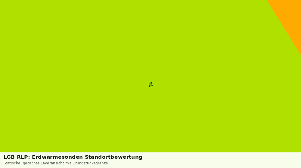 Statische Kartenansicht: LGB RLP: Erdwärmesonden Standortbewertung