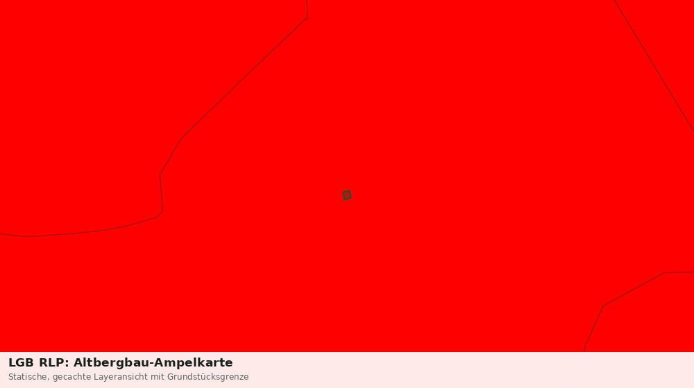 Statische Kartenansicht: LGB RLP: Altbergbau-Ampelkarte