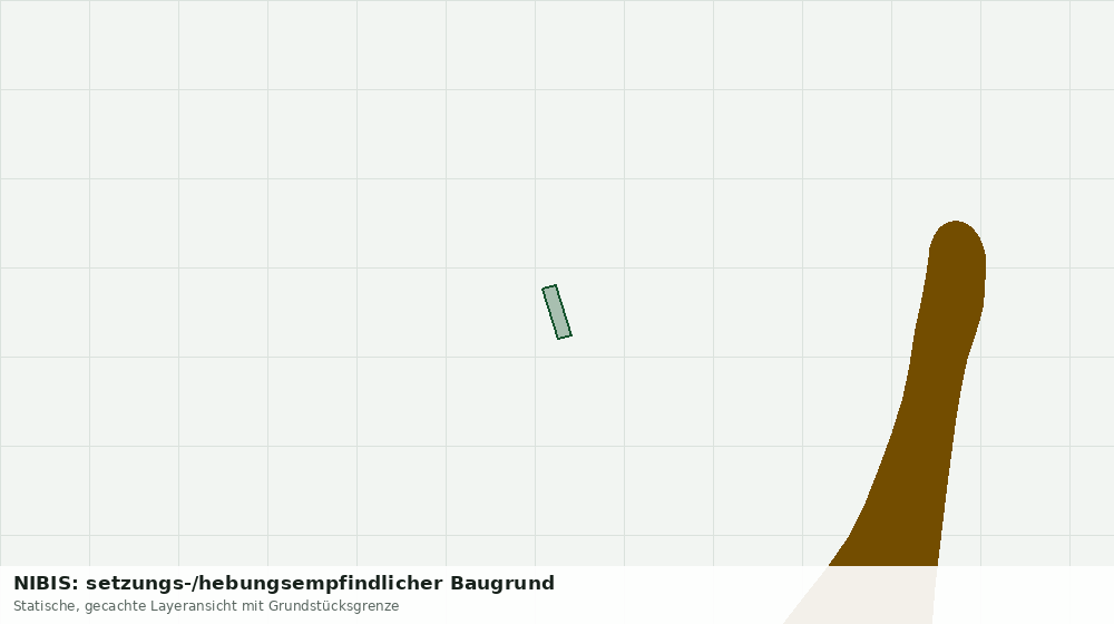 Statische Kartenansicht: NIBIS: setzungs-/hebungsempfindlicher Baugrund