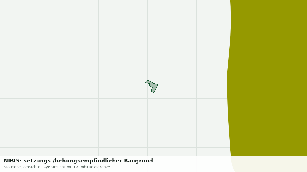 Statische Kartenansicht: NIBIS: setzungs-/hebungsempfindlicher Baugrund