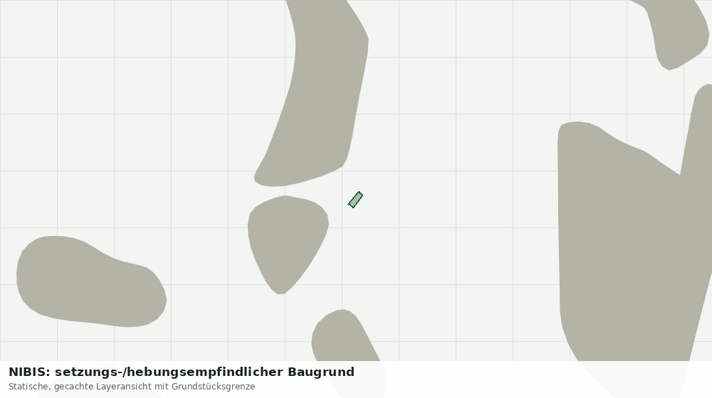 Statische Kartenansicht: NIBIS: setzungs-/hebungsempfindlicher Baugrund
