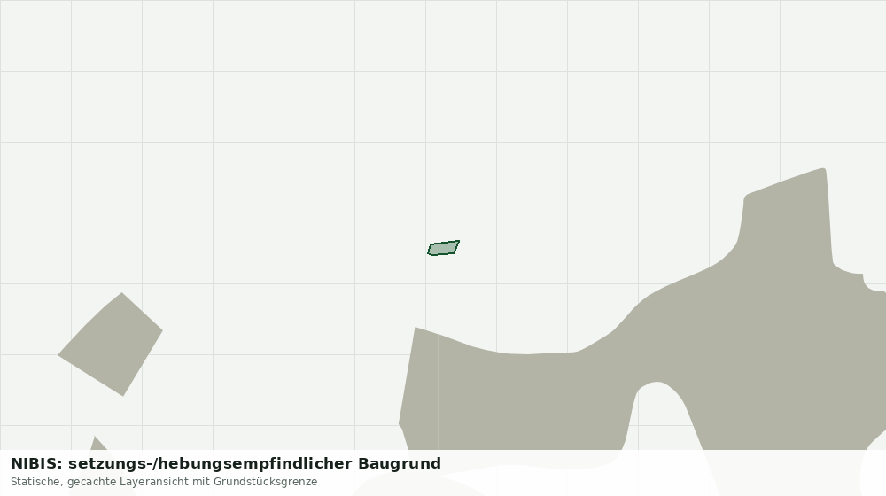 Statische Kartenansicht: NIBIS: setzungs-/hebungsempfindlicher Baugrund