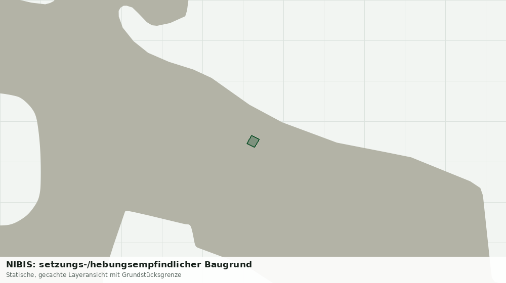 Statische Kartenansicht: NIBIS: setzungs-/hebungsempfindlicher Baugrund
