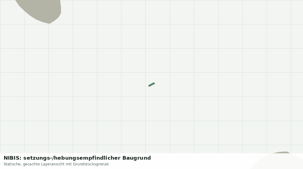 Statische Kartenansicht: NIBIS: setzungs-/hebungsempfindlicher Baugrund