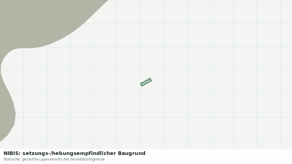 Statische Kartenansicht: NIBIS: setzungs-/hebungsempfindlicher Baugrund