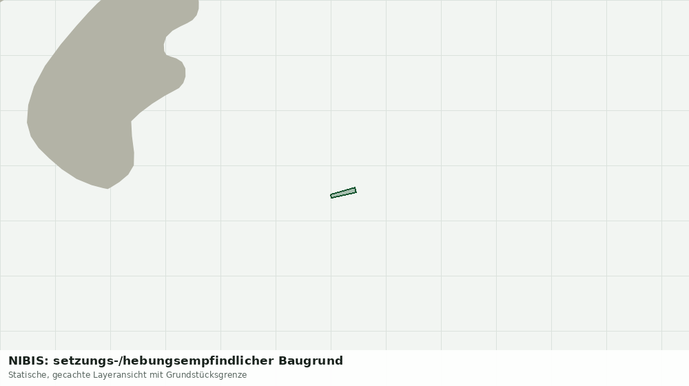 Statische Kartenansicht: NIBIS: setzungs-/hebungsempfindlicher Baugrund
