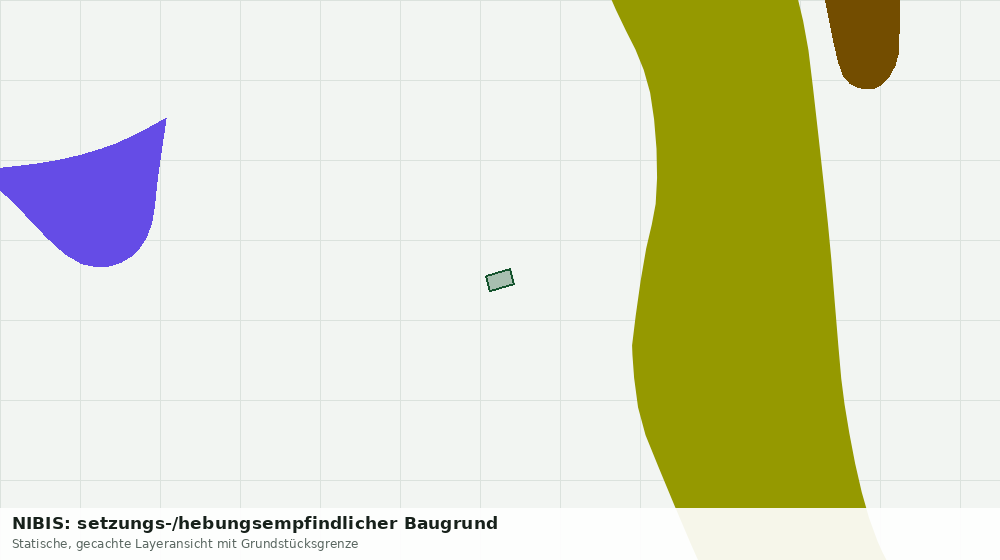 Statische Kartenansicht: NIBIS: setzungs-/hebungsempfindlicher Baugrund