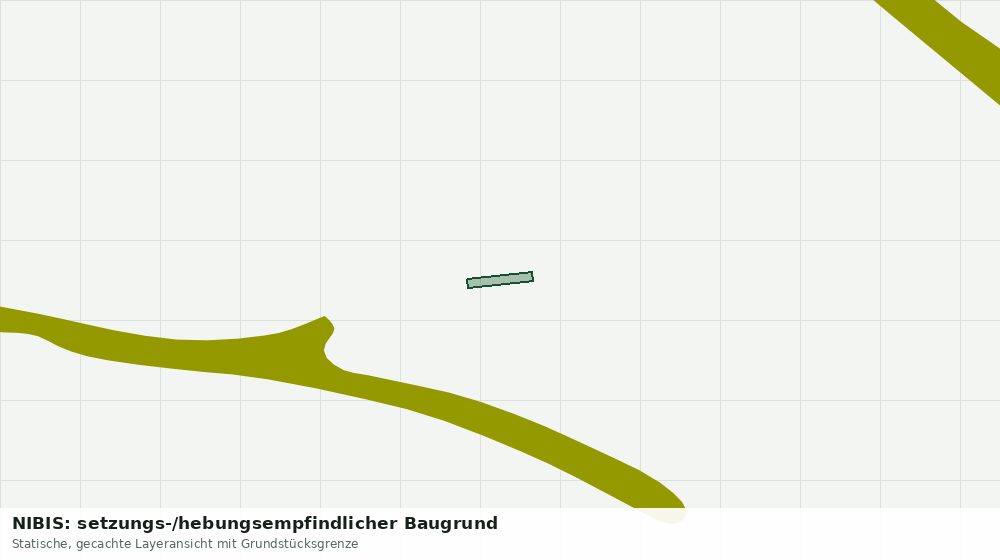 Statische Kartenansicht: NIBIS: setzungs-/hebungsempfindlicher Baugrund