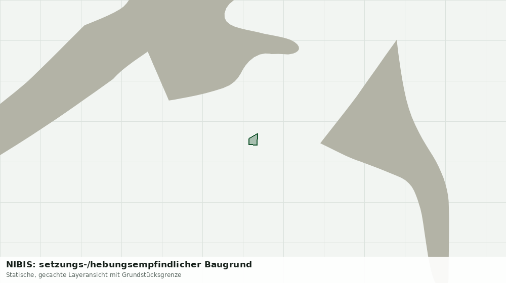 Statische Kartenansicht: NIBIS: setzungs-/hebungsempfindlicher Baugrund