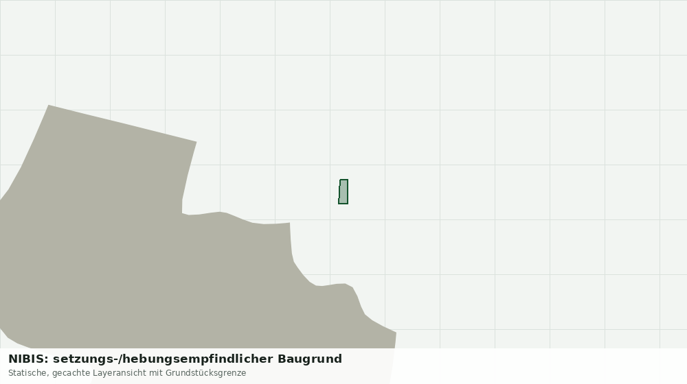 Statische Kartenansicht: NIBIS: setzungs-/hebungsempfindlicher Baugrund