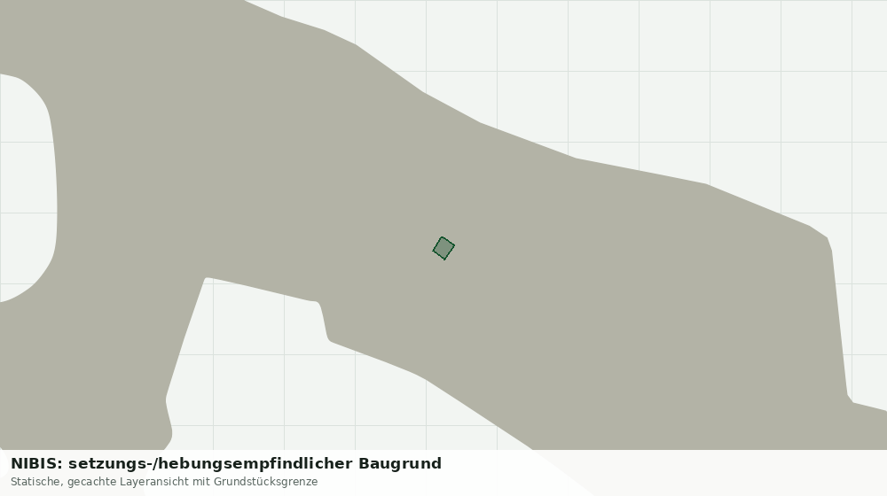 Statische Kartenansicht: NIBIS: setzungs-/hebungsempfindlicher Baugrund