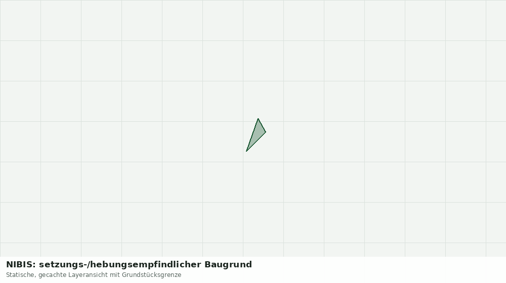 Statische Kartenansicht: NIBIS: setzungs-/hebungsempfindlicher Baugrund