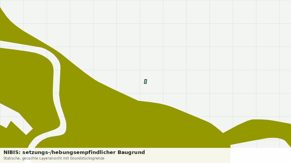 Statische Kartenansicht: NIBIS: setzungs-/hebungsempfindlicher Baugrund