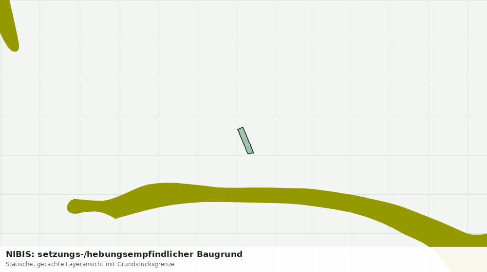 Statische Kartenansicht: NIBIS: setzungs-/hebungsempfindlicher Baugrund