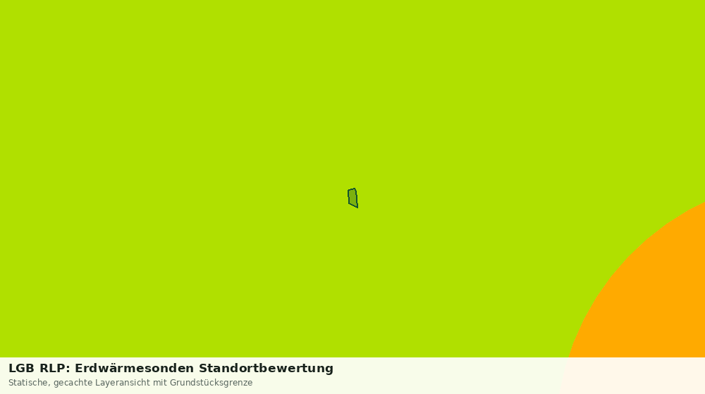 Statische Kartenansicht: LGB RLP: Erdwärmesonden Standortbewertung