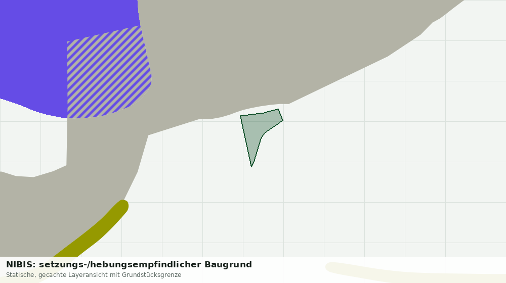 Statische Kartenansicht: NIBIS: setzungs-/hebungsempfindlicher Baugrund