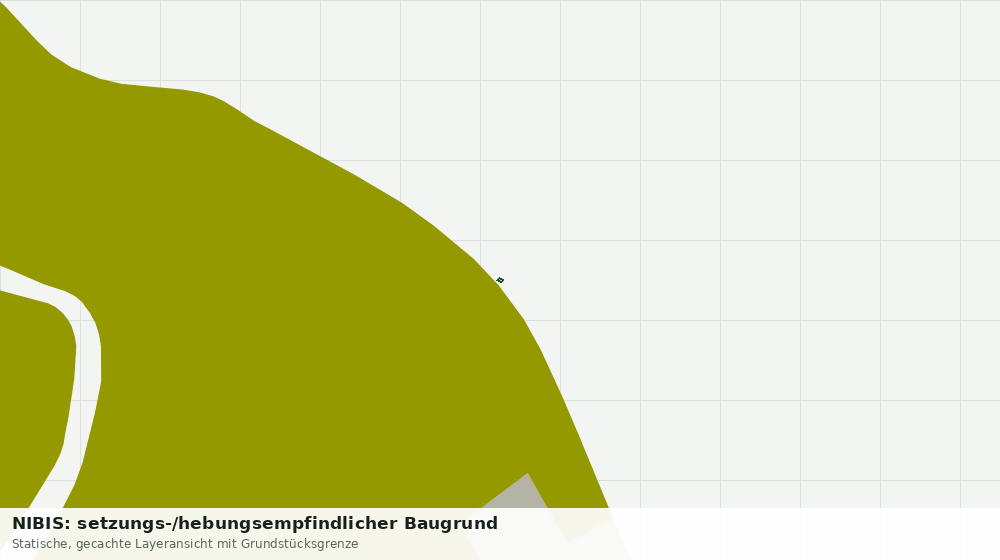 Statische Kartenansicht: NIBIS: setzungs-/hebungsempfindlicher Baugrund