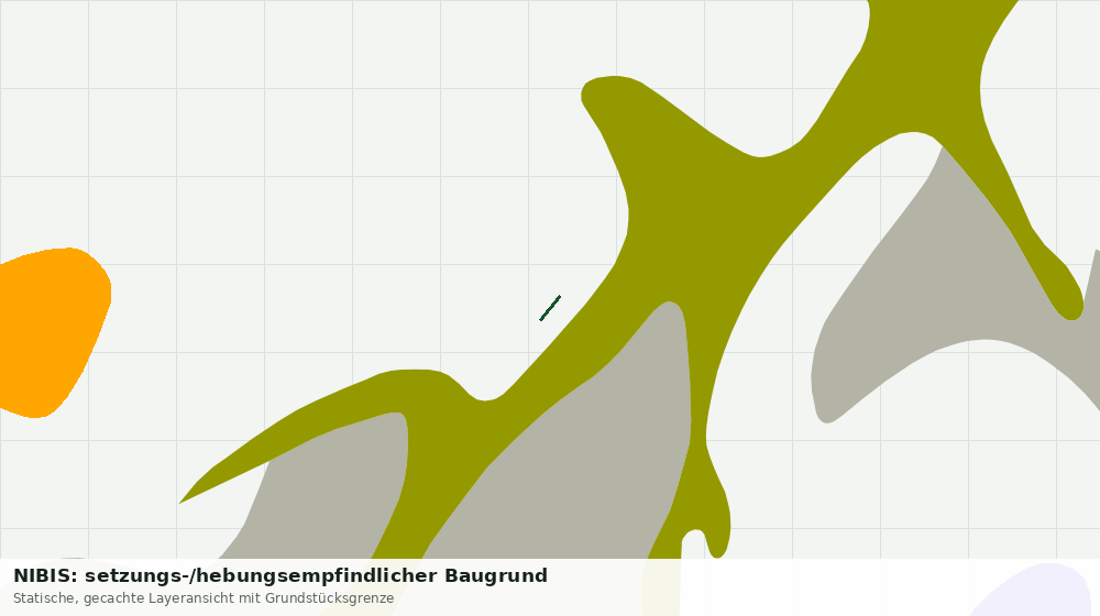 Statische Kartenansicht: NIBIS: setzungs-/hebungsempfindlicher Baugrund