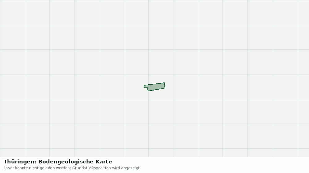 Statische Kartenansicht: Thüringen: Bodengeologische Karte