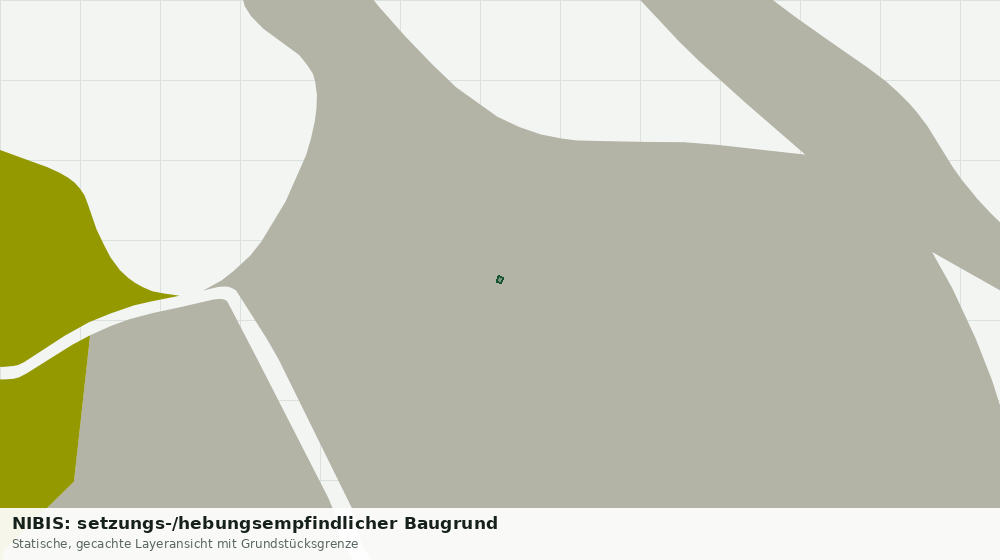 Statische Kartenansicht: NIBIS: setzungs-/hebungsempfindlicher Baugrund
