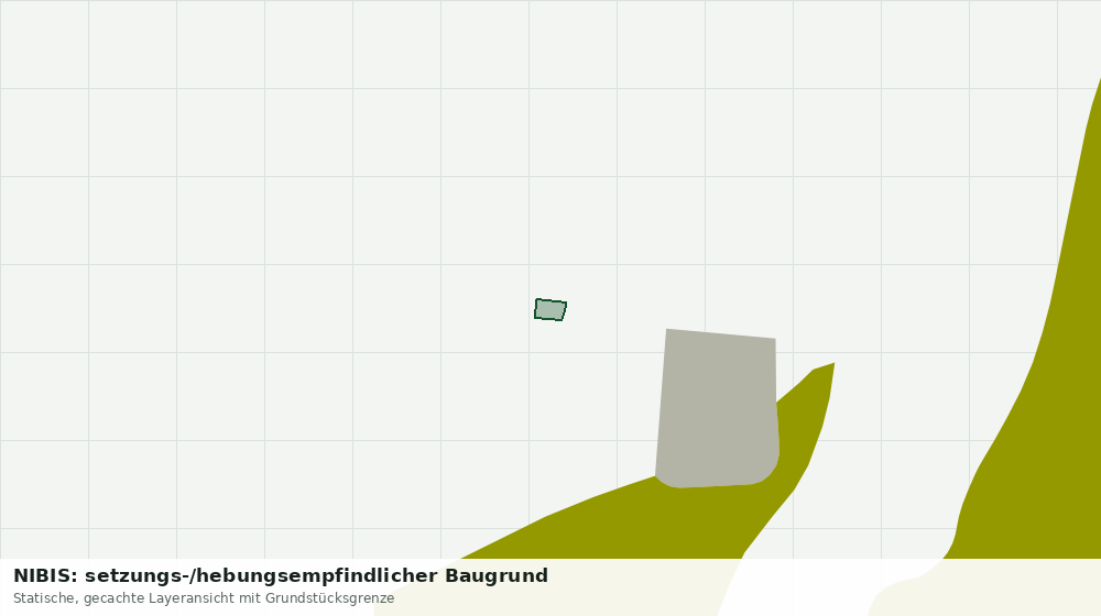 Statische Kartenansicht: NIBIS: setzungs-/hebungsempfindlicher Baugrund