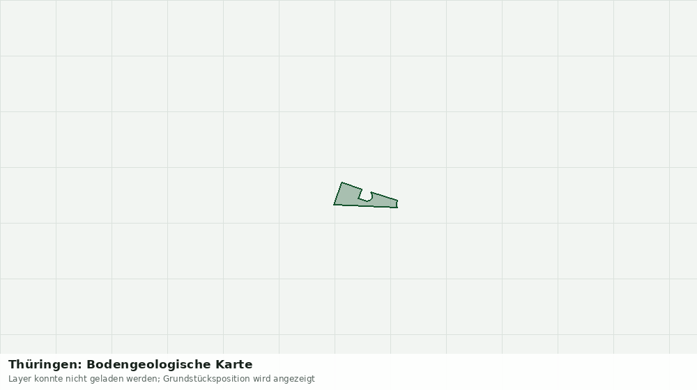 Statische Kartenansicht: Thüringen: Bodengeologische Karte