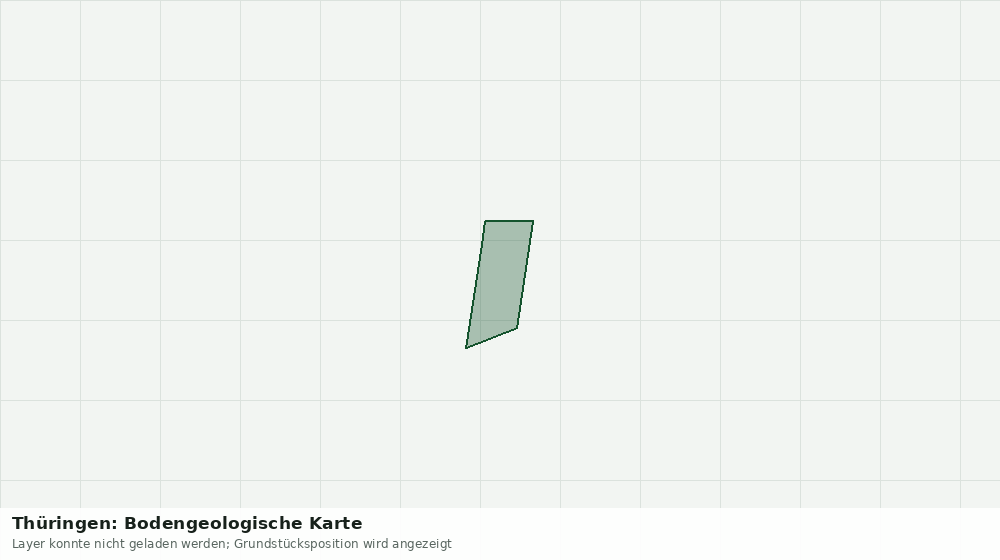 Statische Kartenansicht: Thüringen: Bodengeologische Karte