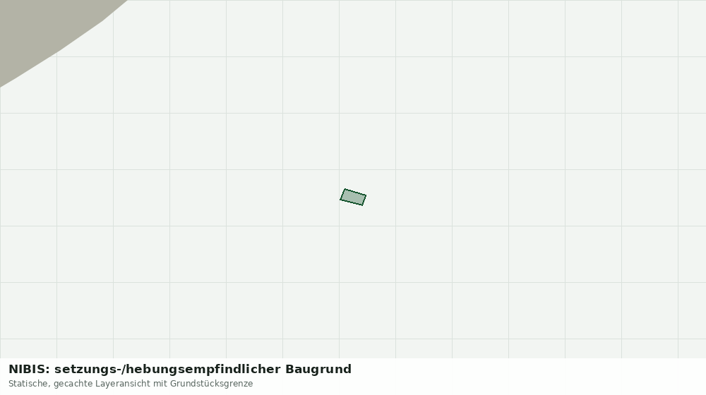 Statische Kartenansicht: NIBIS: setzungs-/hebungsempfindlicher Baugrund