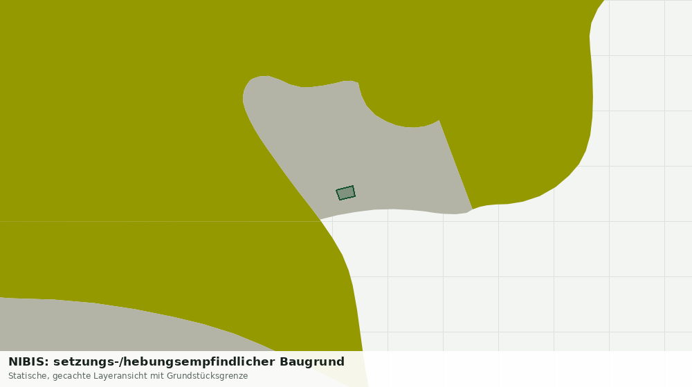 Statische Kartenansicht: NIBIS: setzungs-/hebungsempfindlicher Baugrund