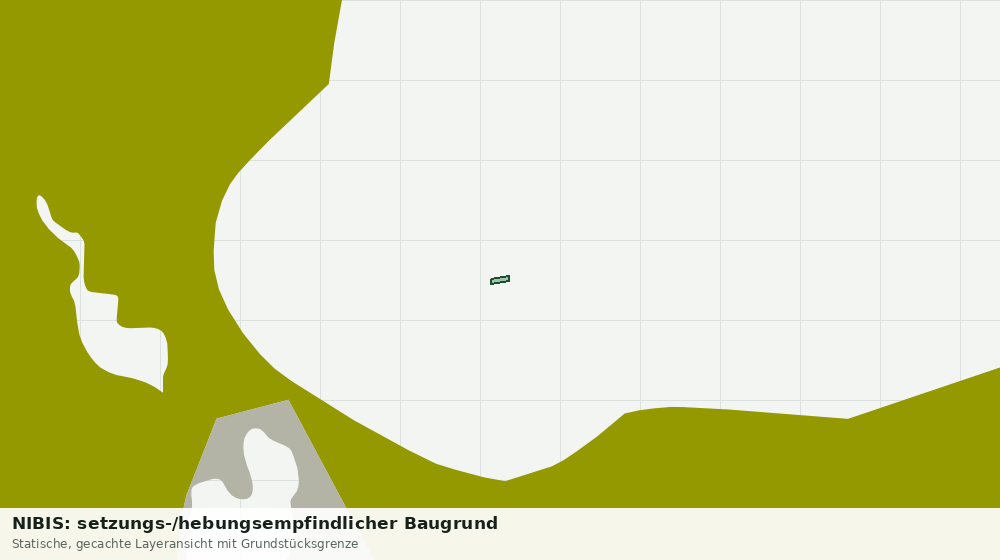 Statische Kartenansicht: NIBIS: setzungs-/hebungsempfindlicher Baugrund