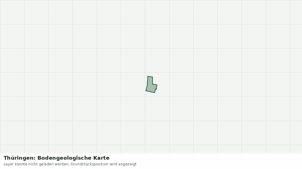 Statische Kartenansicht: Thüringen: Bodengeologische Karte