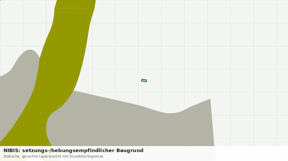 Statische Kartenansicht: NIBIS: setzungs-/hebungsempfindlicher Baugrund