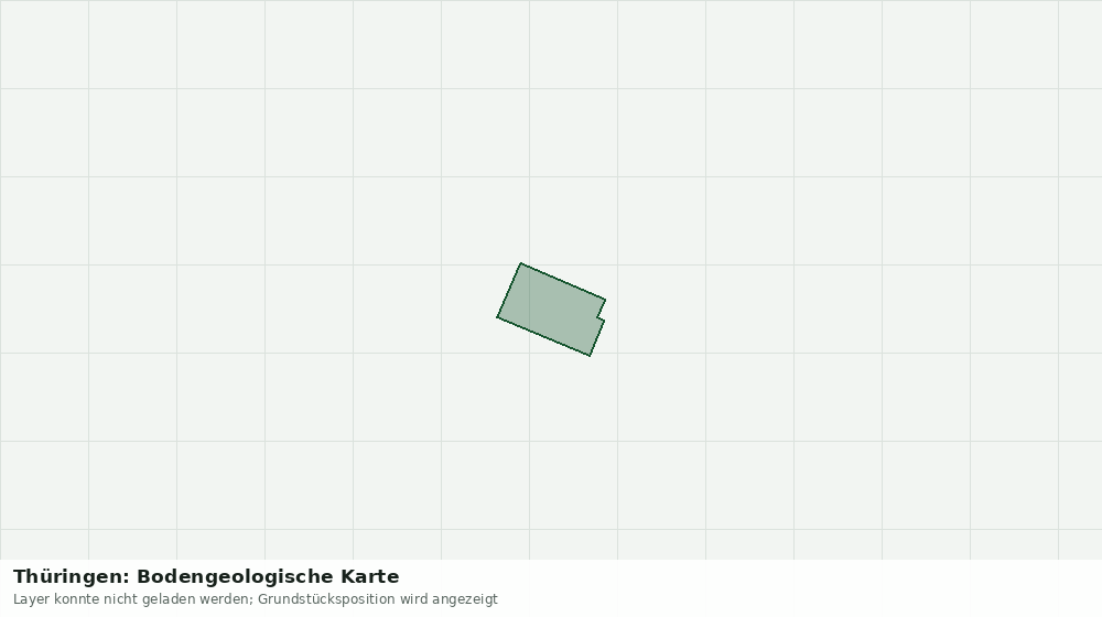 Statische Kartenansicht: Thüringen: Bodengeologische Karte