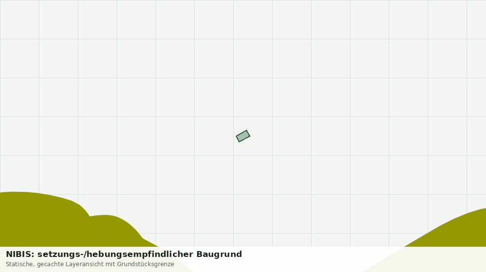 Statische Kartenansicht: NIBIS: setzungs-/hebungsempfindlicher Baugrund