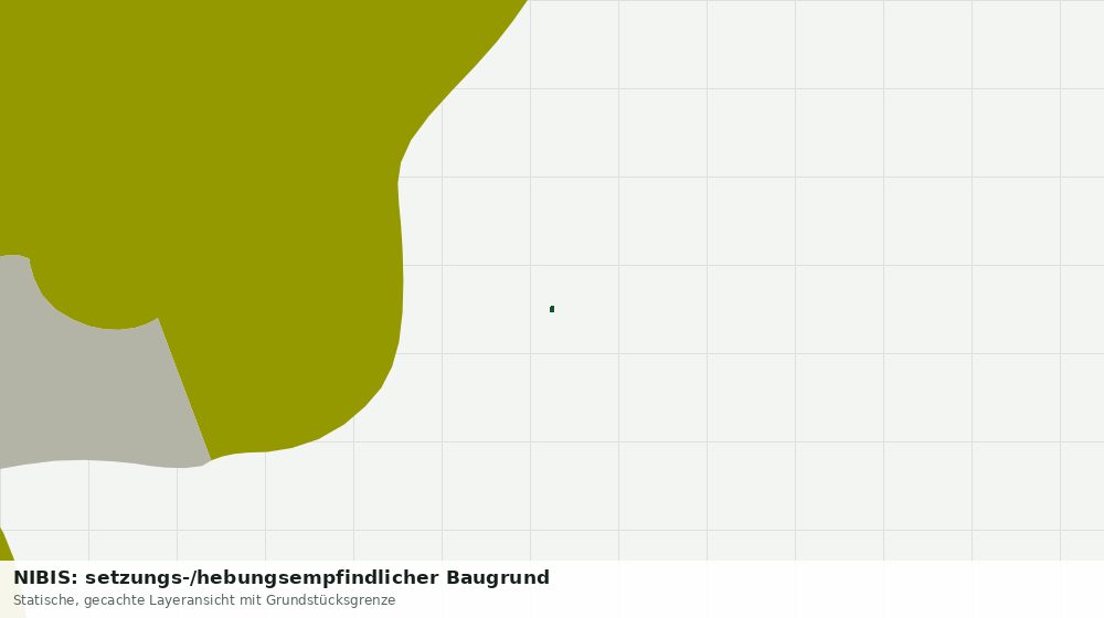 Statische Kartenansicht: NIBIS: setzungs-/hebungsempfindlicher Baugrund