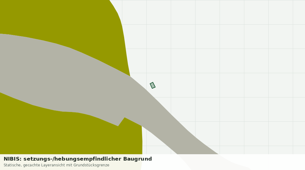 Statische Kartenansicht: NIBIS: setzungs-/hebungsempfindlicher Baugrund