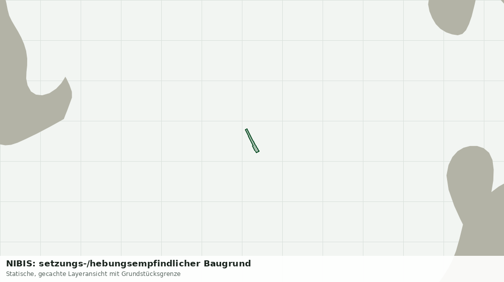 Statische Kartenansicht: NIBIS: setzungs-/hebungsempfindlicher Baugrund