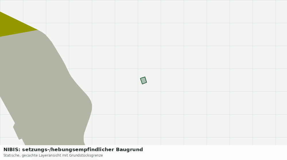 Statische Kartenansicht: NIBIS: setzungs-/hebungsempfindlicher Baugrund