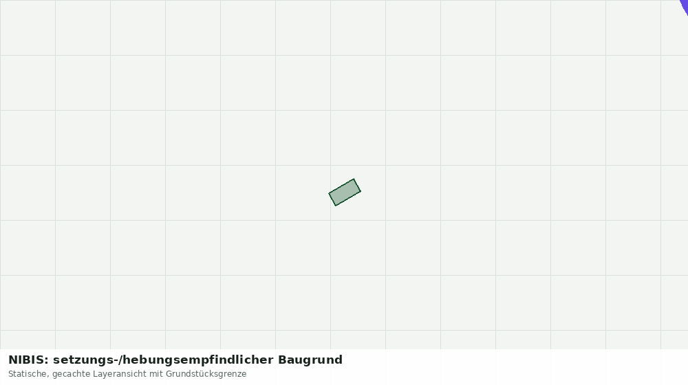 Statische Kartenansicht: NIBIS: setzungs-/hebungsempfindlicher Baugrund