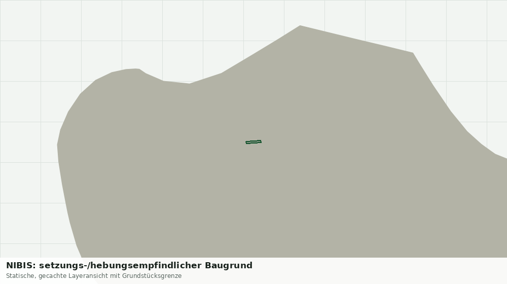 Statische Kartenansicht: NIBIS: setzungs-/hebungsempfindlicher Baugrund