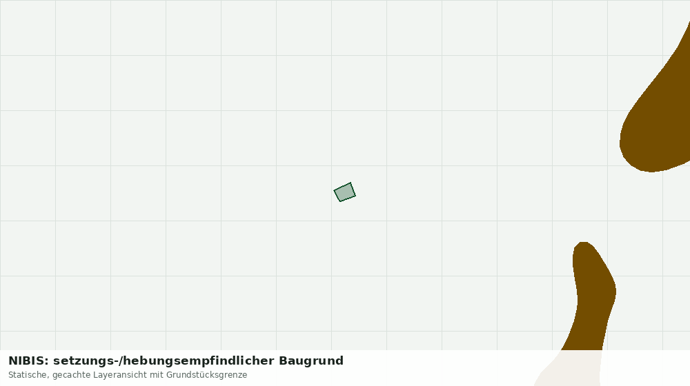 Statische Kartenansicht: NIBIS: setzungs-/hebungsempfindlicher Baugrund