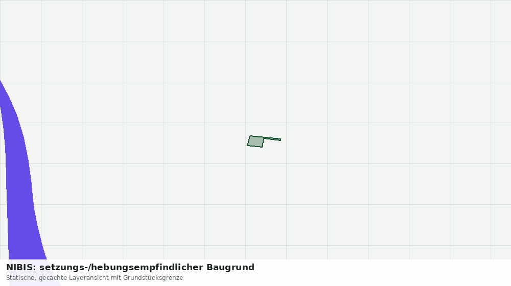Statische Kartenansicht: NIBIS: setzungs-/hebungsempfindlicher Baugrund
