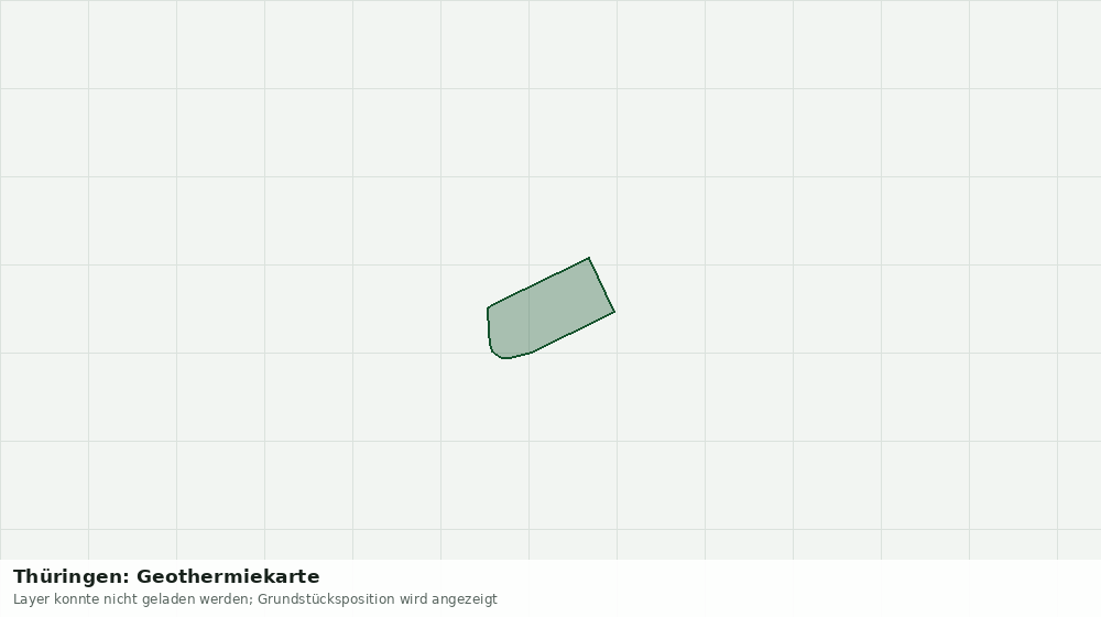 Statische Kartenansicht: Thüringen: Geothermiekarte