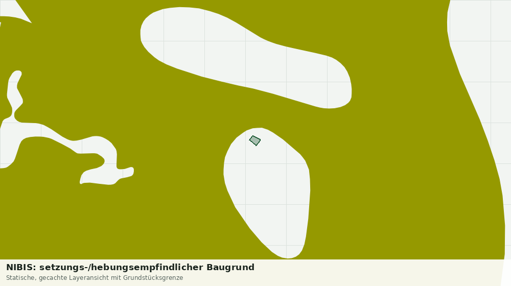 Statische Kartenansicht: NIBIS: setzungs-/hebungsempfindlicher Baugrund