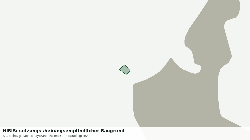 Statische Kartenansicht: NIBIS: setzungs-/hebungsempfindlicher Baugrund