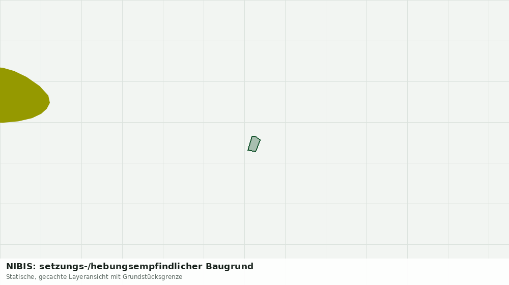 Statische Kartenansicht: NIBIS: setzungs-/hebungsempfindlicher Baugrund
