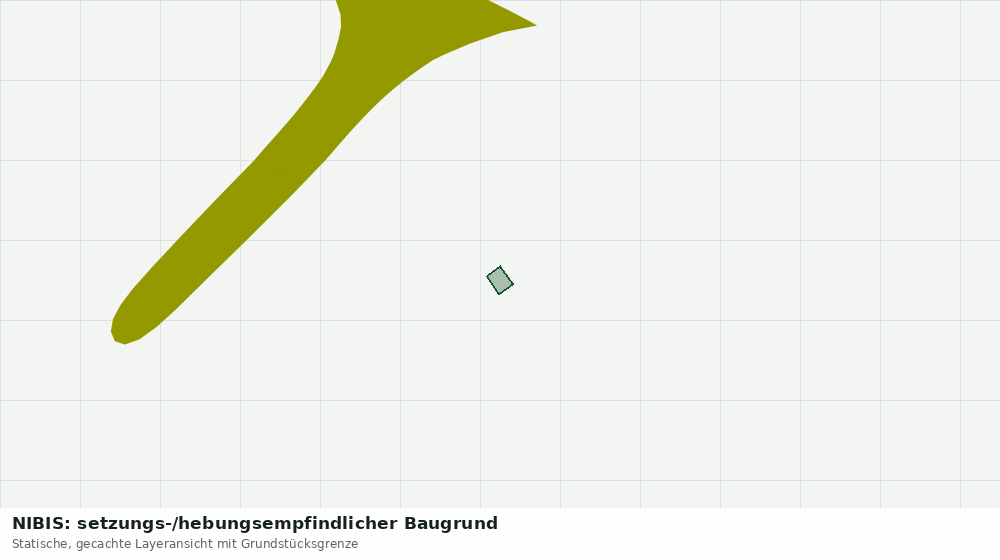 Statische Kartenansicht: NIBIS: setzungs-/hebungsempfindlicher Baugrund