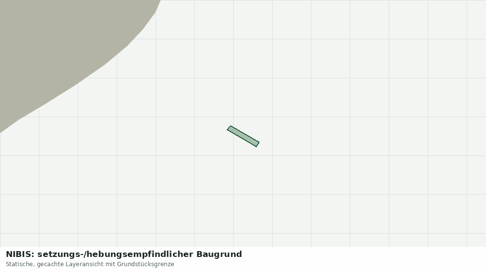 Statische Kartenansicht: NIBIS: setzungs-/hebungsempfindlicher Baugrund
