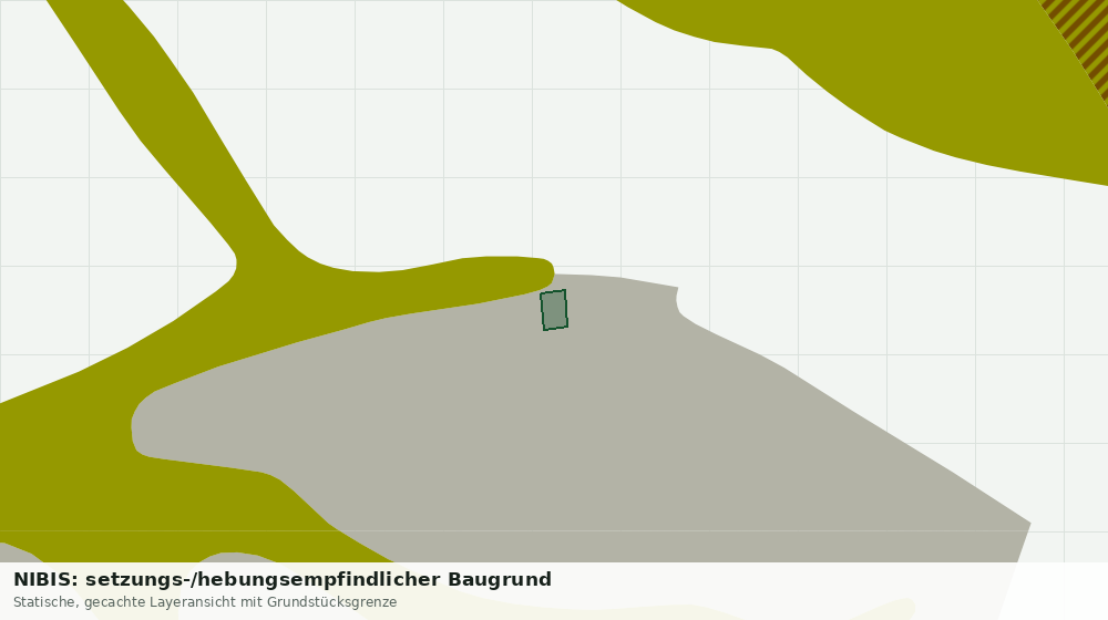 Statische Kartenansicht: NIBIS: setzungs-/hebungsempfindlicher Baugrund