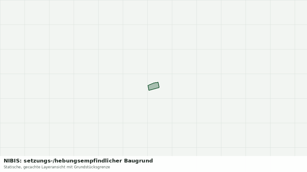 Statische Kartenansicht: NIBIS: setzungs-/hebungsempfindlicher Baugrund